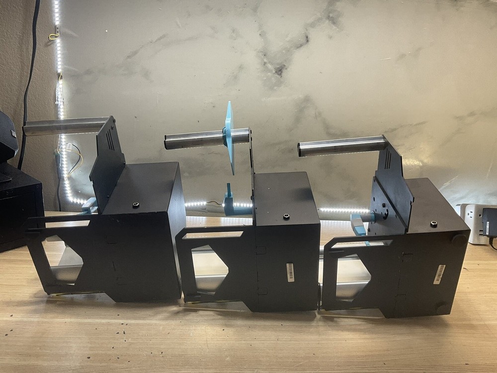 3 Automatic Label Dispenser Stripper Sticker Separating Machine /JUA2281