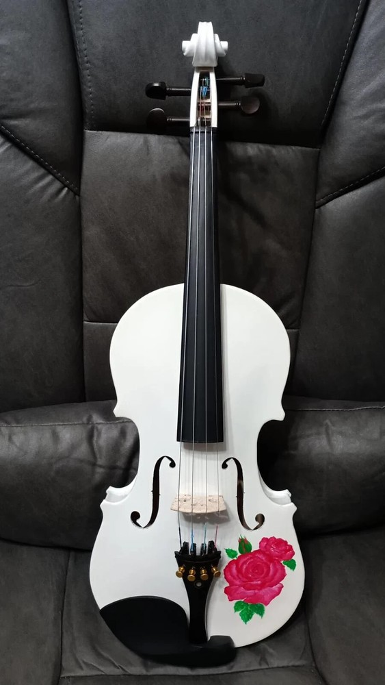 PEACOCK HAND-PAINTED SOLID SPRUCE TOP MAPLE BACK/SIDES VIOLIN 4/4