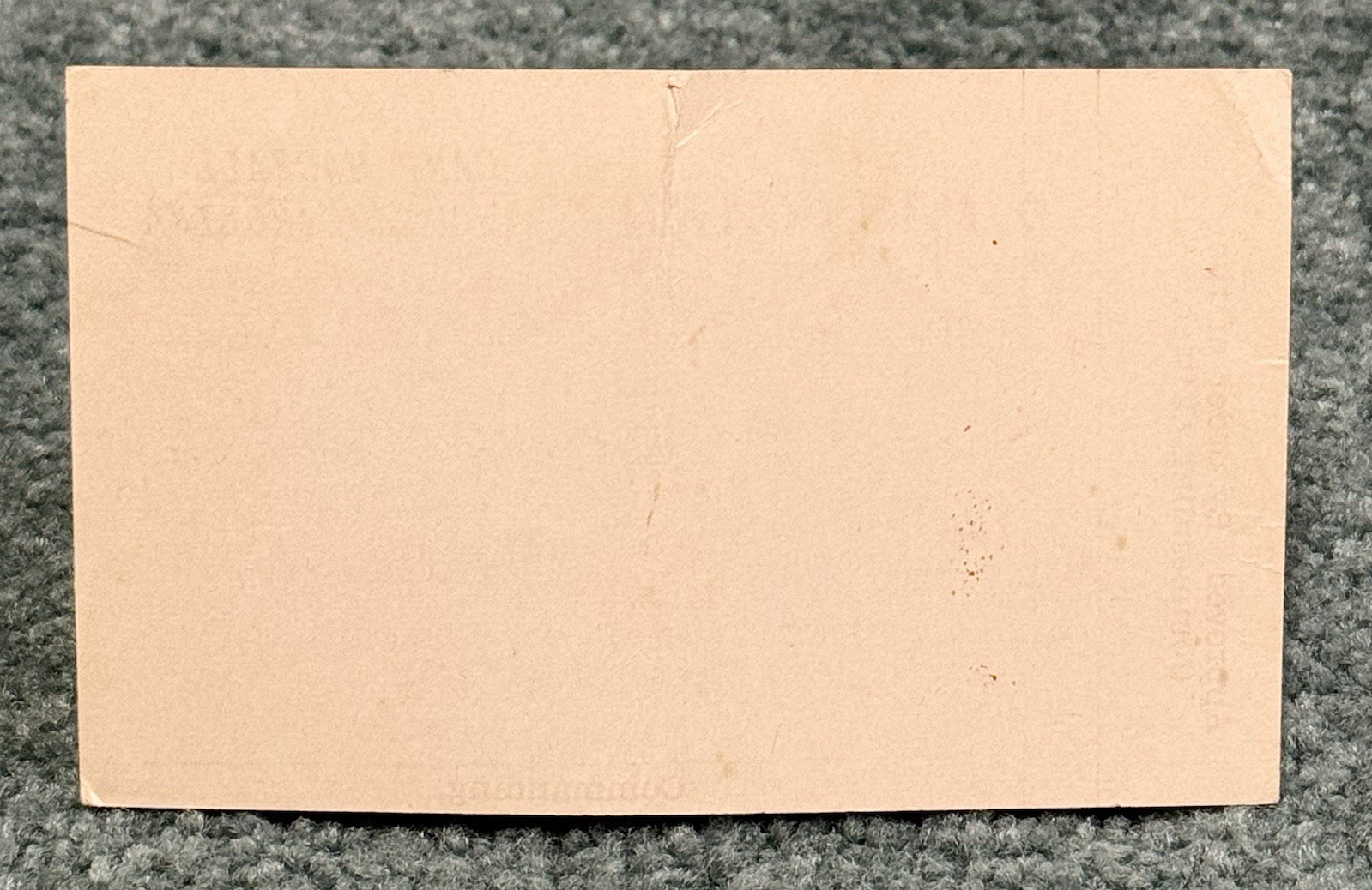 Original WWII US Army Airborne 1943 Camp Mackall Pass Card Unused