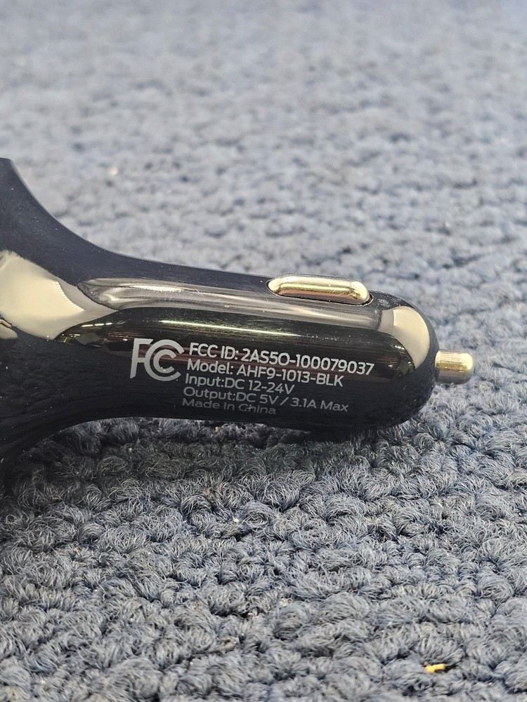 ArmorAll AHF9-1013-BLK Bluetooth FM Transmitter With Type-C + 2 USB