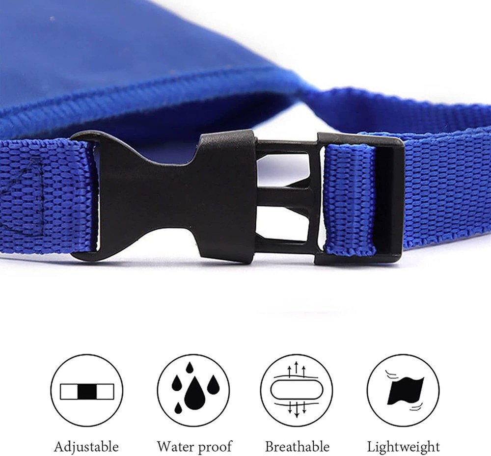 Dog Soft Anti-Biting Barking Chewing Breathable Waterproof Adjustable Small