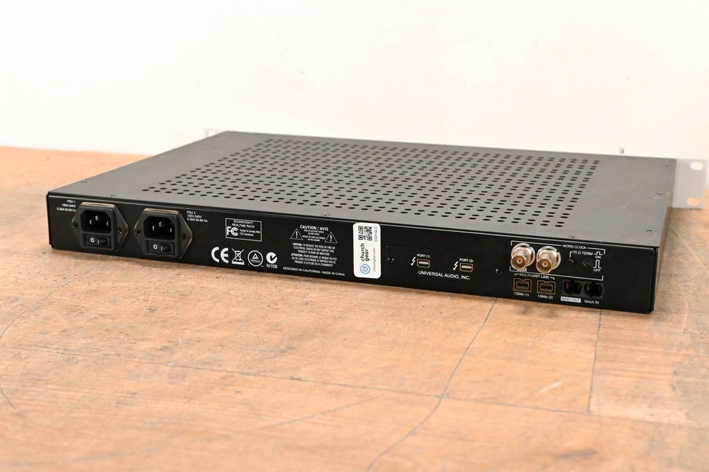 Soundcraft Realtime Rack UAD Plug-In Processing Unit CG01QLC