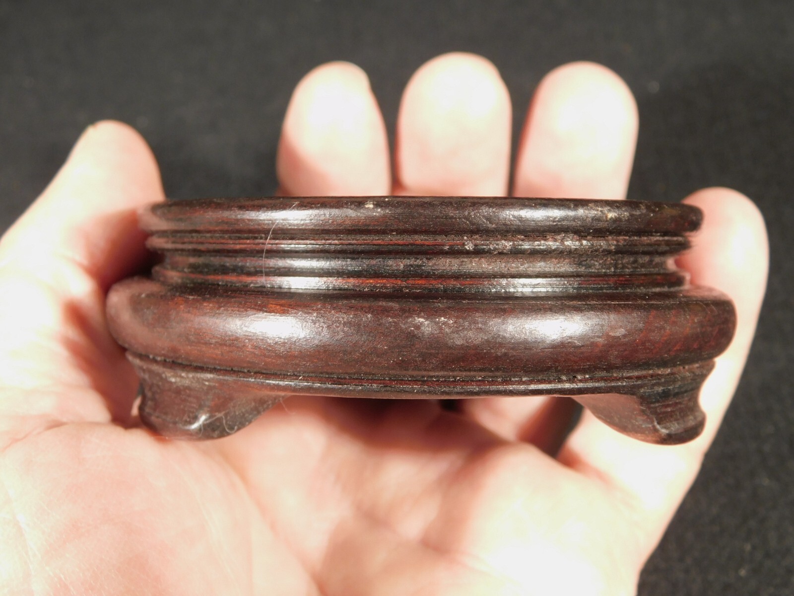 Display Stand Solid Wood Decorative Design Small Size