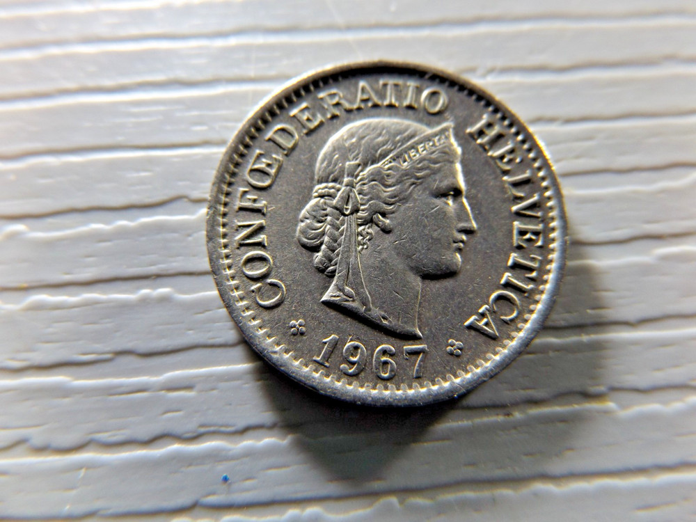 SWITZERLAND 1967 10 Rappen