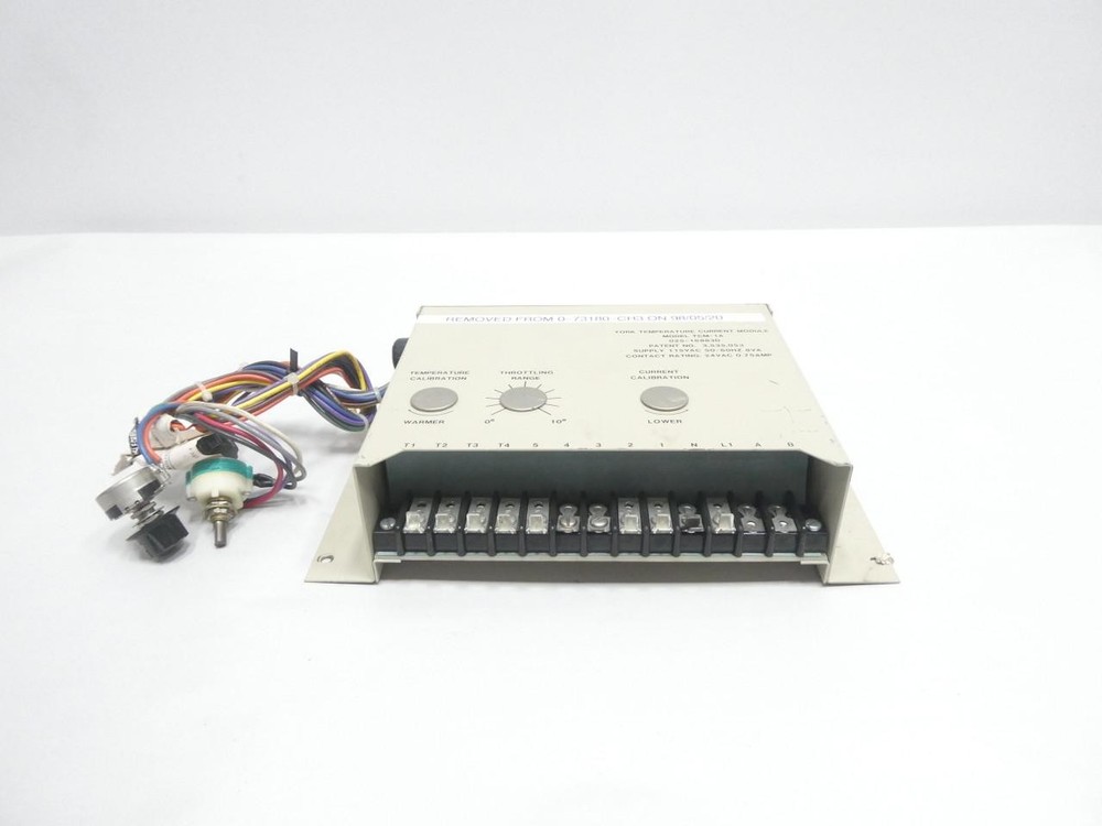 York TCM-1A Temperature Current Module 115v-ac
