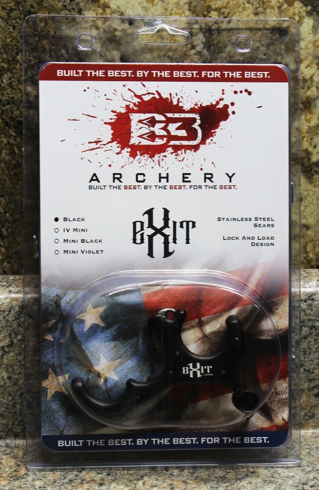 B3 Archery: Exit- Stainless Thumb Release Steel Sears