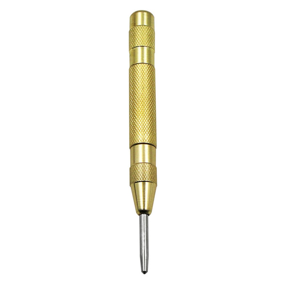 Automatic Centre Punch Adjustable Spring Loaded Metal Drill TooL