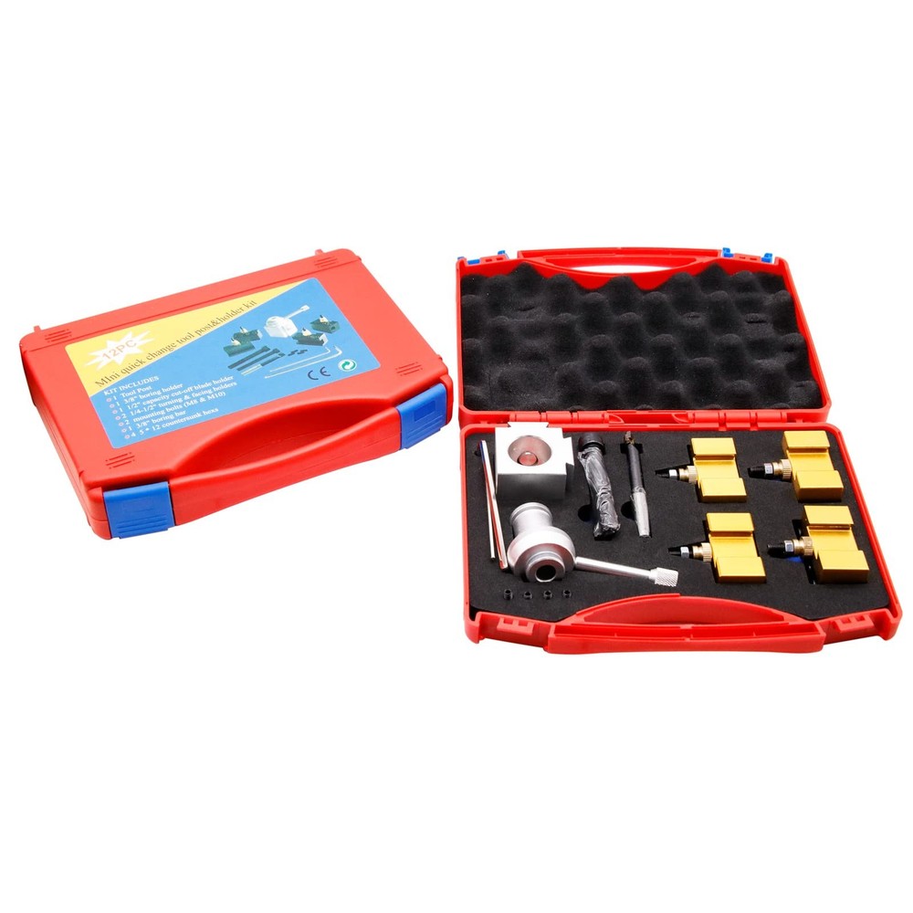 Tooling Package Mini Lathe Quick Change Tool Post & Holders Multifid Tool Hol...