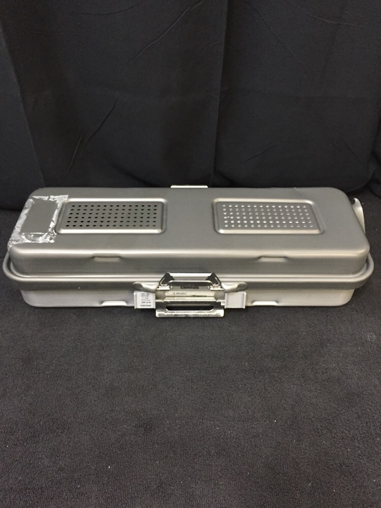 GENESIS CD5-61B Sterilization Large Endo Container 6" Deep Perforated Damaged