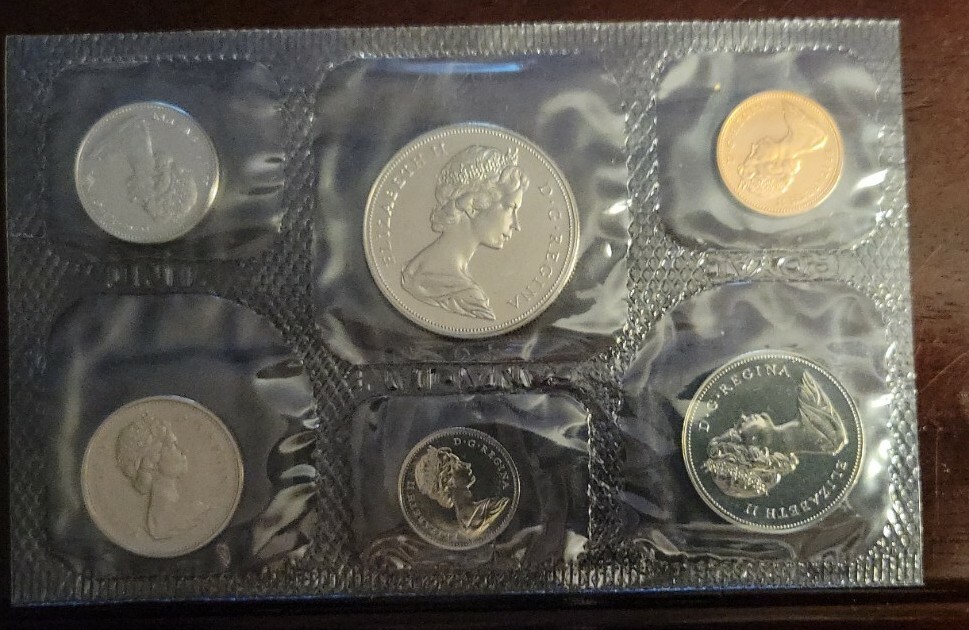 1970 Canadian Prooflike Coin Set