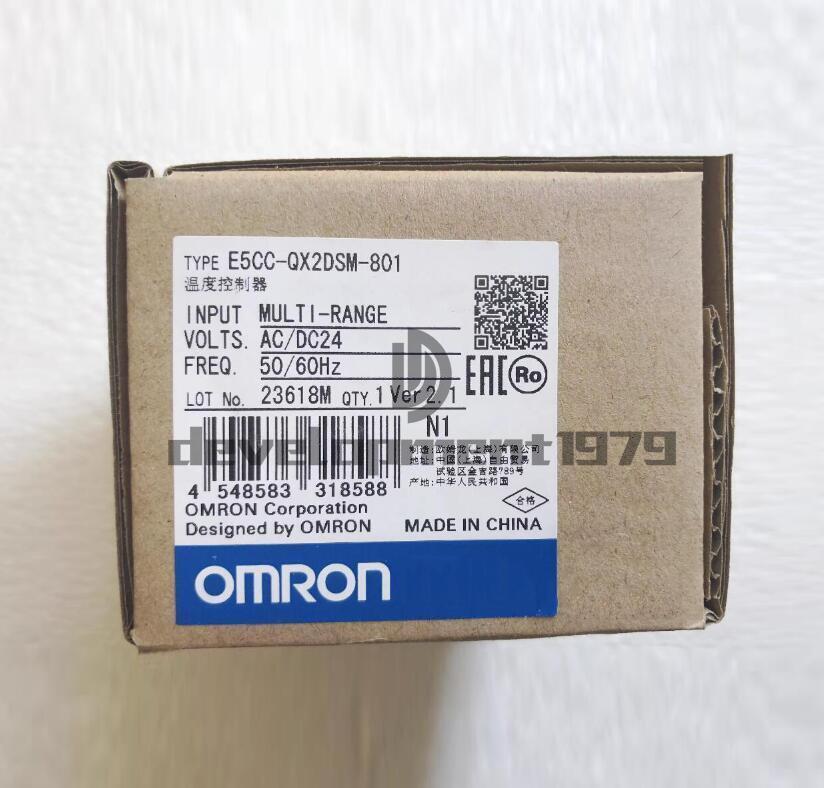 1PC New Omron E5CC-QX2DSM-801 temperature controller