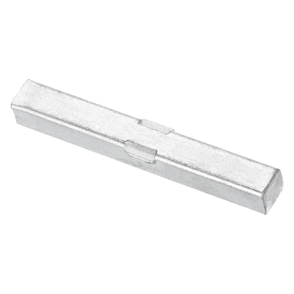 1pcs Door Spindle Bar, 60mm Door Knob Spindle for Door Knobs, Silver, Solid Iron
