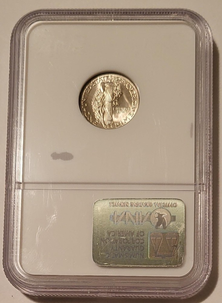1940 Mercury Dime MS67 NGC