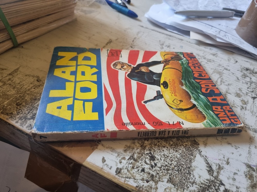 ALAN FORD NO. 7 ORIGINAL GOOD/GREAT CONDITION