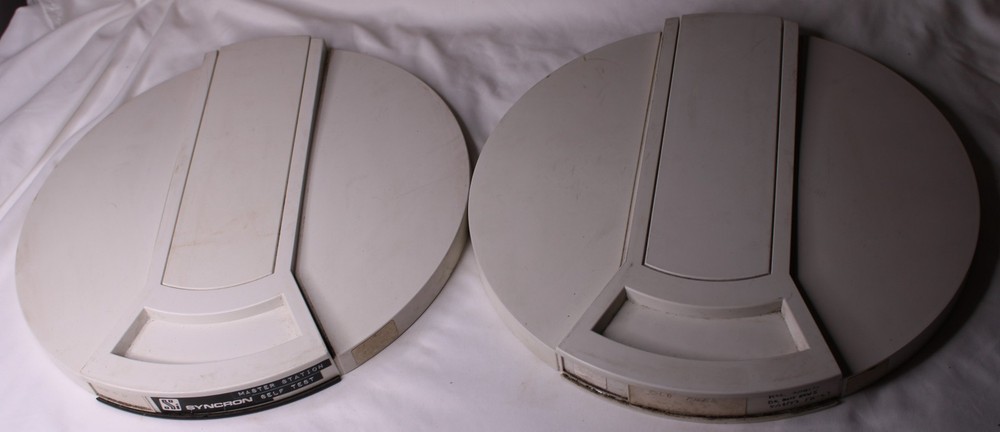 2 USED SYNCRON COMPUTER DATA CENTER IT MAGNETIC TAPES STORAGE DEVICES