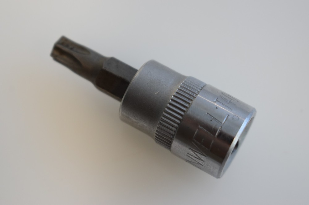 Cornwell Tools CBST40H2 T40H TORX Tamper Proof Bit Socket Driver 3/8" Drive