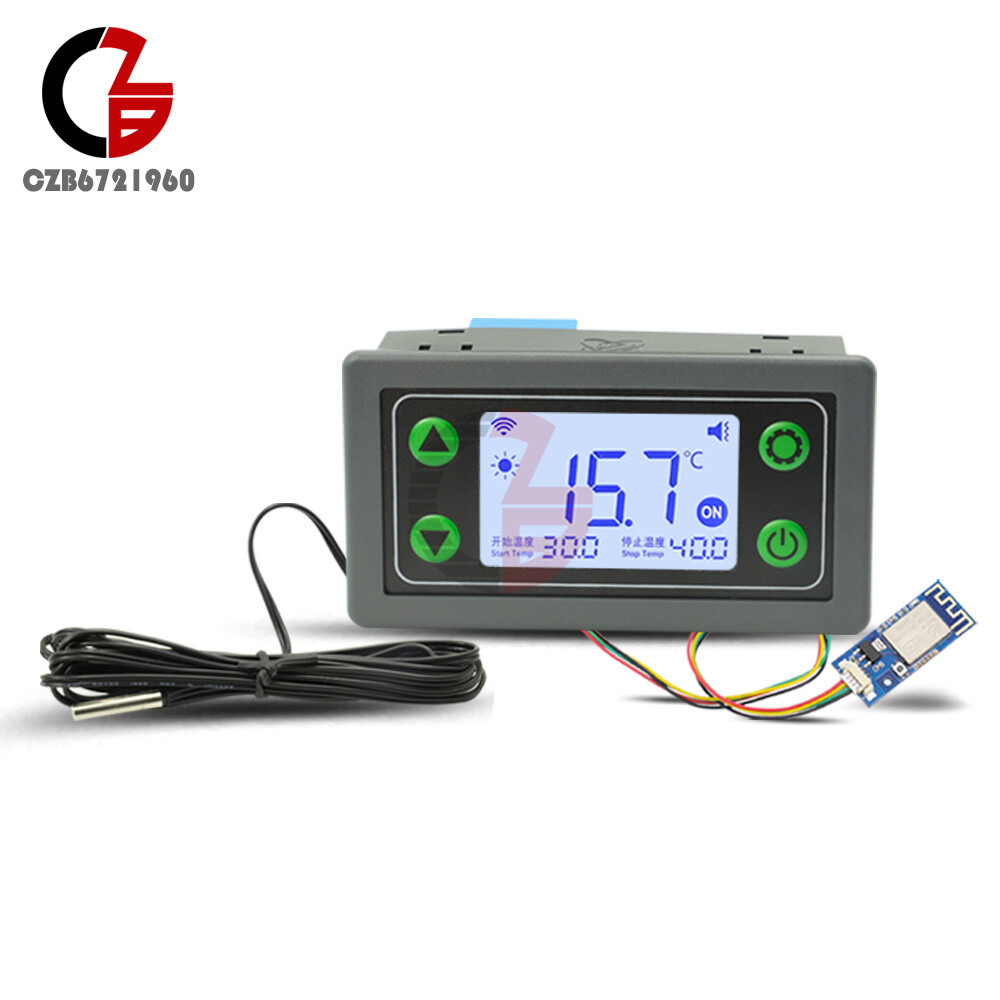 WIFI Remote Thermostat Digital Smart Automatic Temperature Controller with Probe
