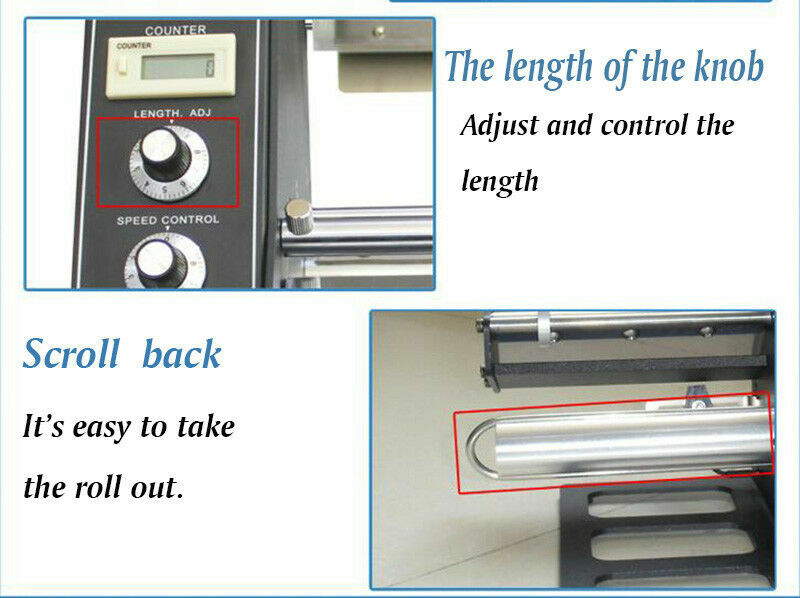Automatic Auto Label Dispenser Stripper Separating Machine Electric Premium New