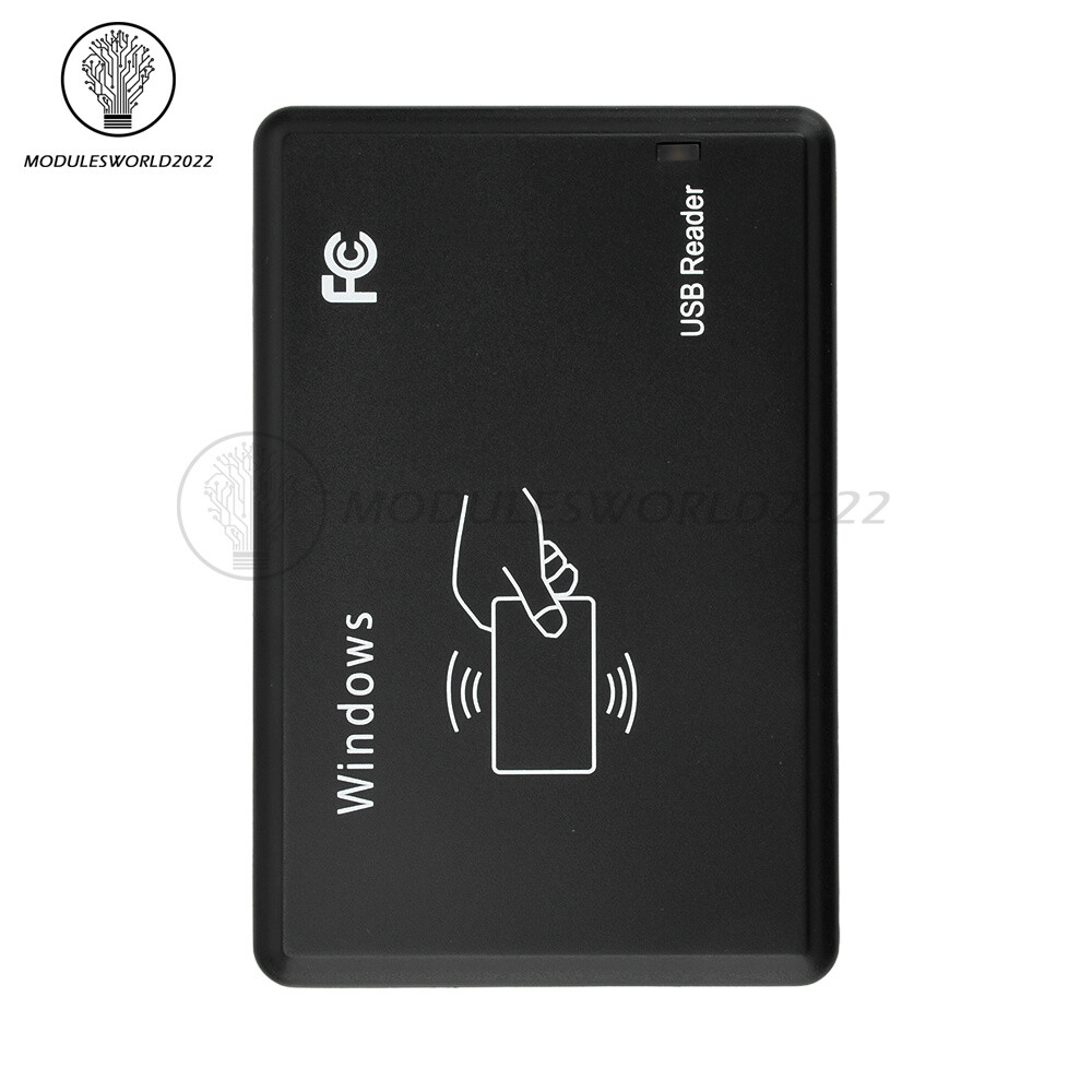 125Khz USB RFID Contactless Proximity Sensor Smart ID Card Reader EM4100