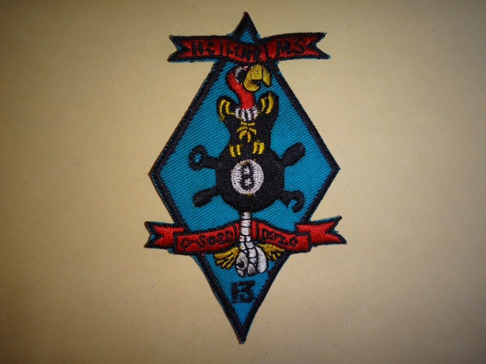 USMC HEADQUARTERS & MAINTENANCE SQUADRON H&MS-13 "Flight Line" Vietnam War Patch