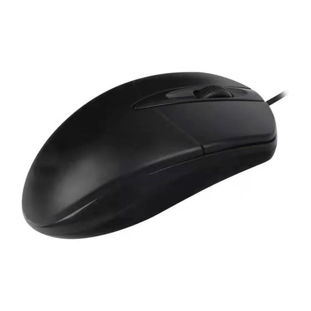 USB 2.0 Optical Wired Scroll Wheel Mouse PC Laptop Notebook Desktop Black Mice
