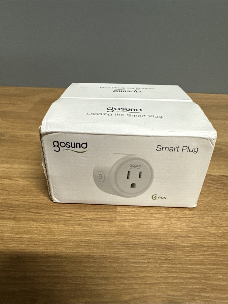 4Pack Gosund WiFi Smart Plug Socket Outlet APP Control Work with Alexa Google