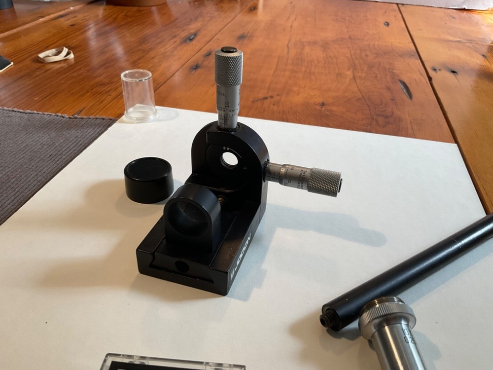 Jodon Engineering, Model LPSF-100 Spatial Filter with objective, and pinhole.