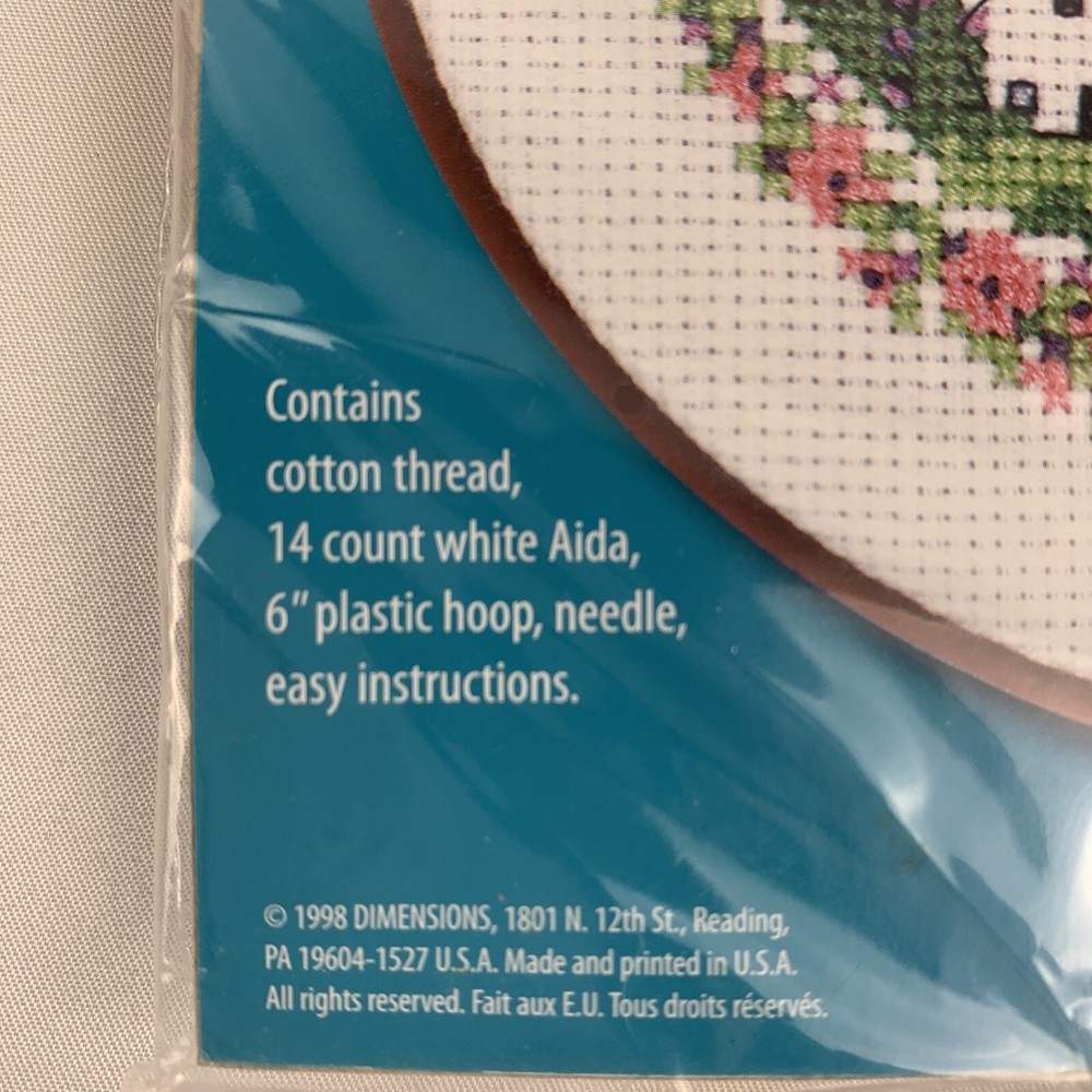 Dimensions Counted Cross Stitch EVERYTHING IS POSSIBLE WITH GOD 6” Learn Craft