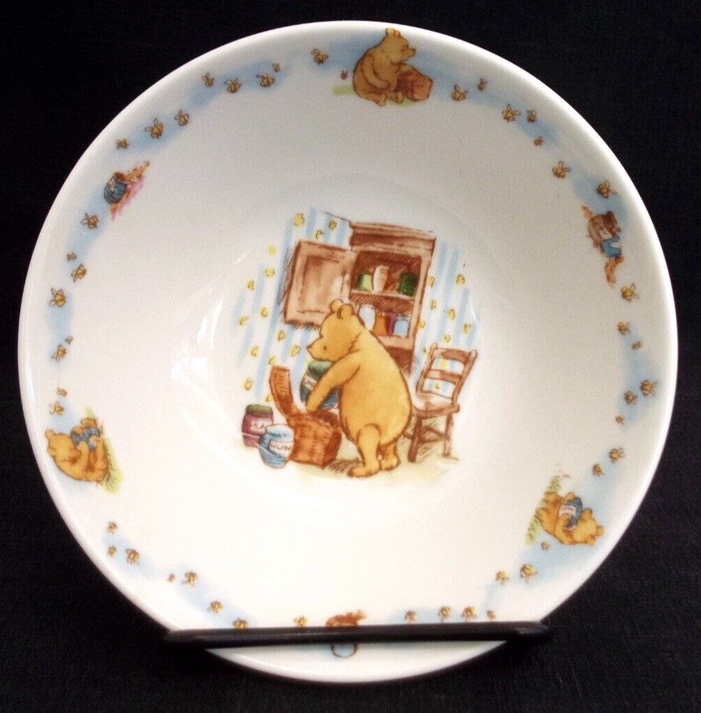 Vintage Winnie the Pooh Piglet Childrens Cup Mug Cereal Bowl Set Royal Doulton