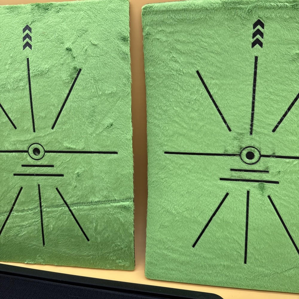 Golf Hitting Mat, Golf Training Mat for Swing Path Feedback Detection NEW open