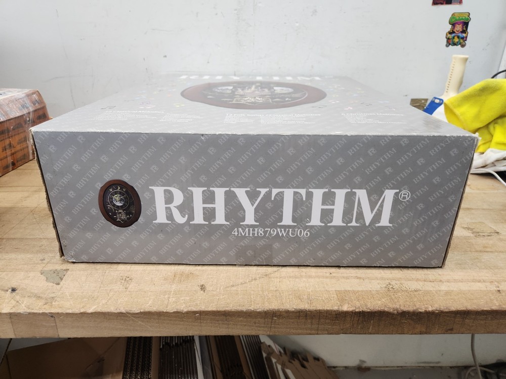 Vintage Rhythm Timecracker Cosmos Magic Motion Clock