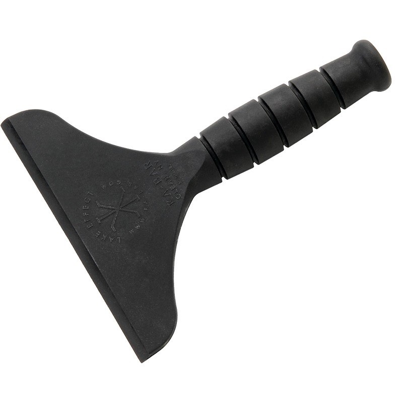 KA-BAR 9906 Lake Effect Ice Scraper, Black Ultramid Handle
