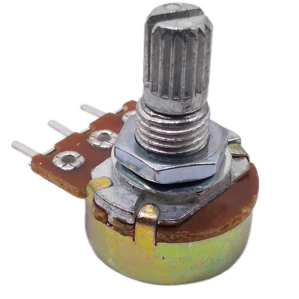 10pcs 1M ohm Linear Taper Rotary Potentiometer Panel pot B1M 15mm