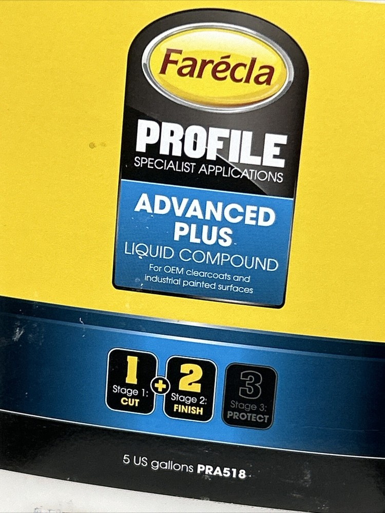 Farecla Advanced Plus Liquid Compound 1+2, 5 Gallon
