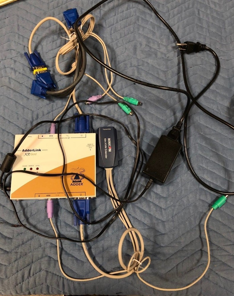 ADDERLINK XR GOLD WITH MINICOM MINI KVM EXTENDER