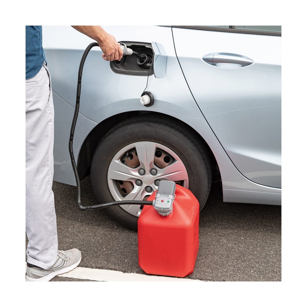 Deway Automatic Fuel Transfer Pump with Nozzle for Flow Control & Stop, Fits ...