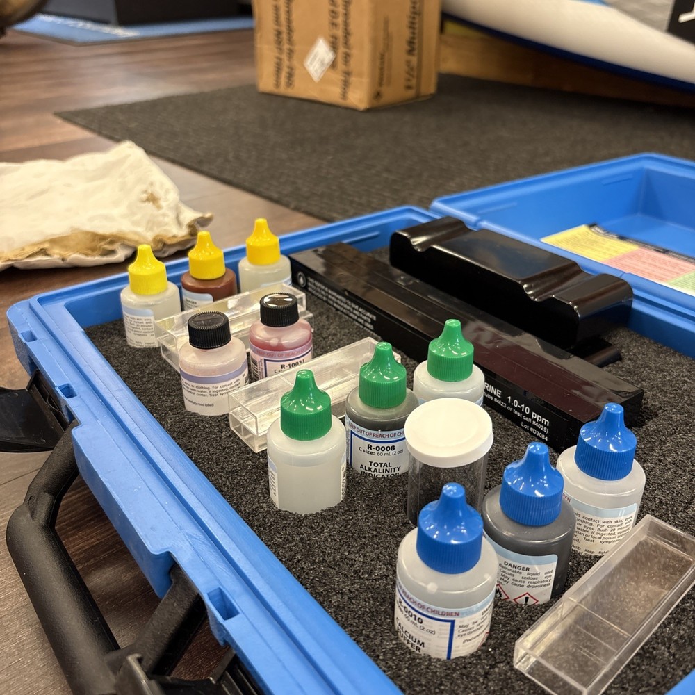 Used Taylor Professional Starter Slide Test Kit