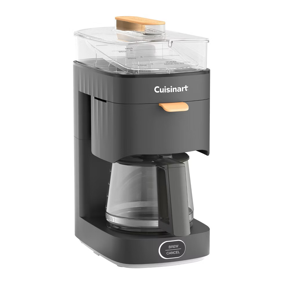 Cuisinart 5c SOHO Drip Coffee Maker Warm Black DCC-5BK
