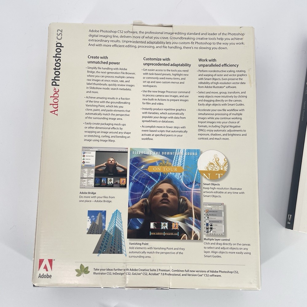 Adobe Photoshop CS2 Upgrade For Mac With Training Workshop Disc & Manual