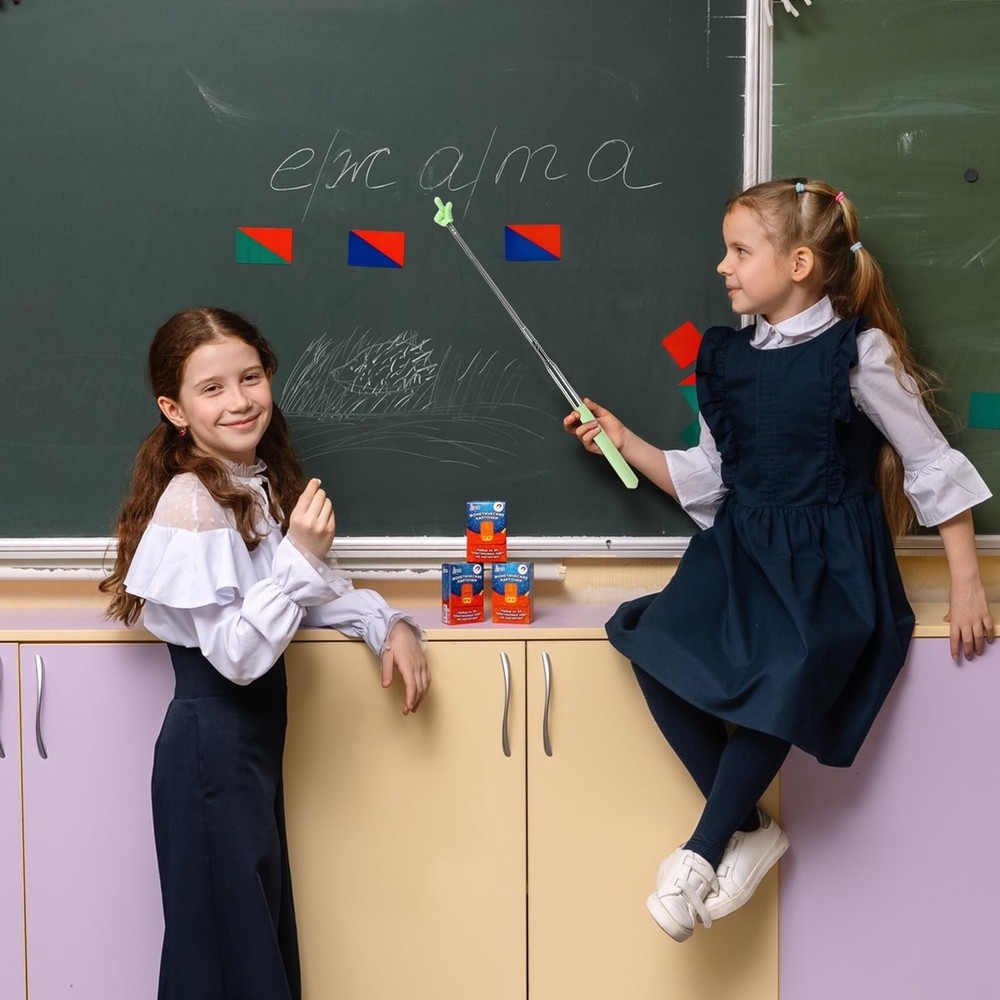 Azureal 6PCS Pointer Finger Stick, Extendable Colorful Stick,...