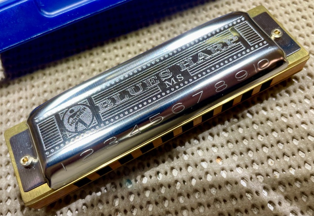 Harmonica Hohner Blues Harp (MS), various keys