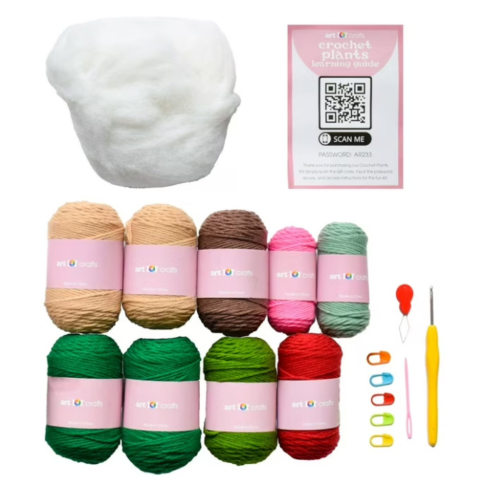 Art 101 Crafts Crochet Plants Kit