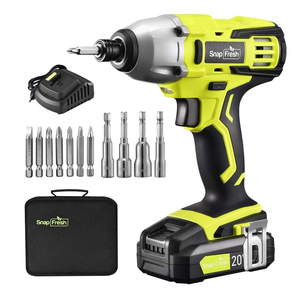 Snap Fresh Cordless Impact Driver Kit 20V MAX