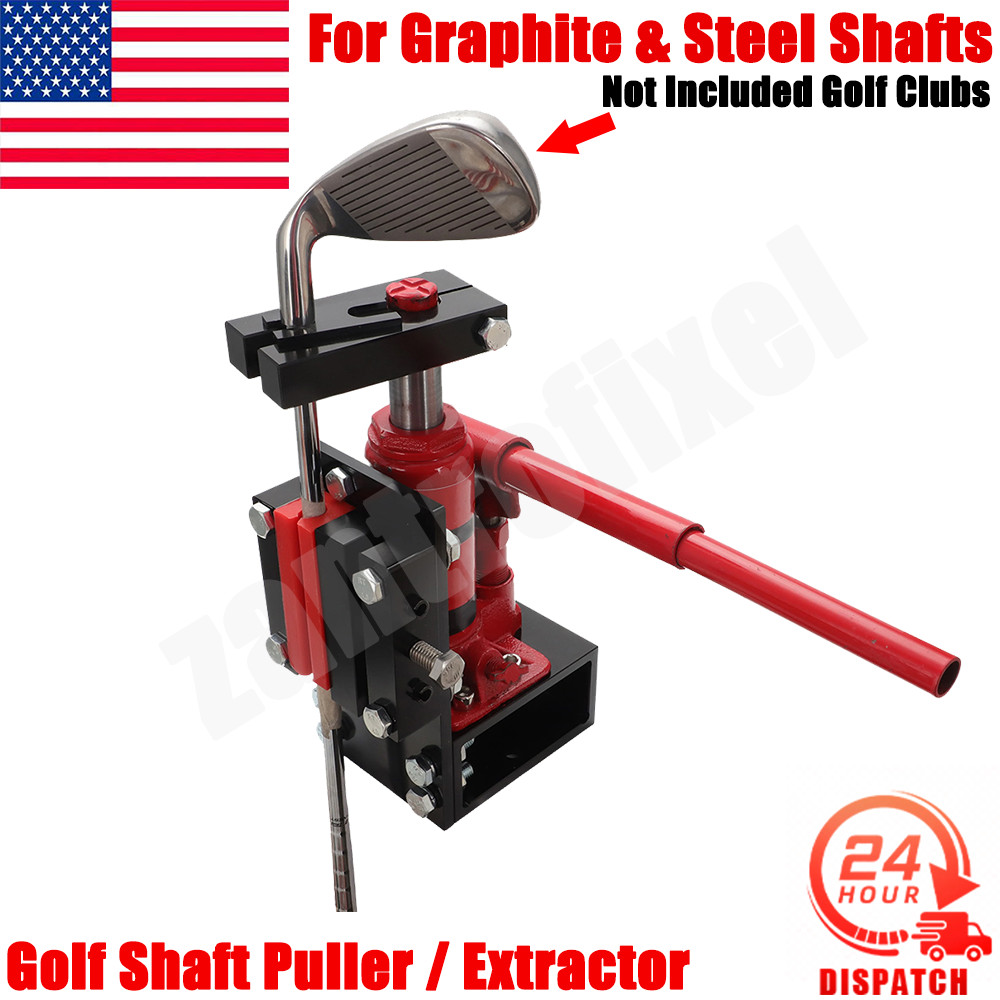 Golf Club Shaft Puller / Extractor Tool -For Graphite & Steel Shafts Aluminum US