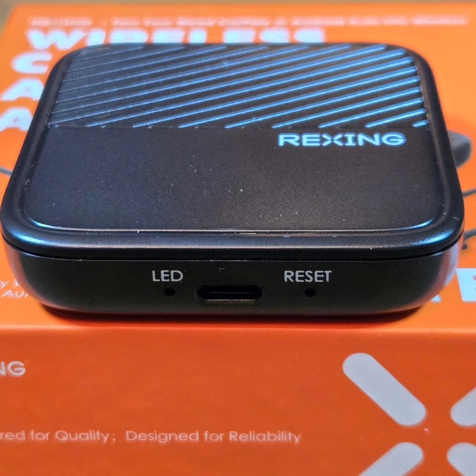 Rexing CPW-22 Wireless CarPlay & Android Auto Adapter for iPhone and Android