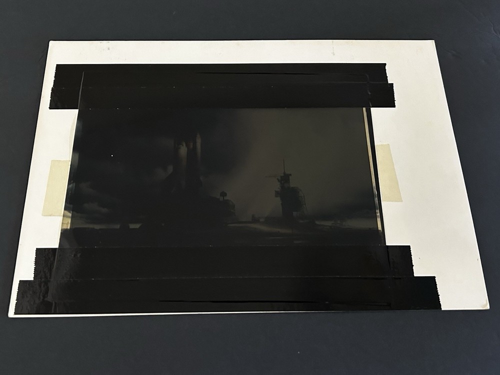 1983 NASA KSC Space Shuttle Orbiter Art Program Presentation Transparency