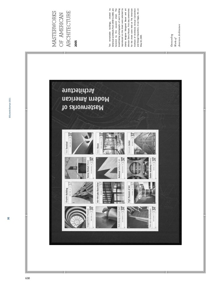 2005 U.S. Commemorative Singles COMPLETE Supplement (White Ace Alternative)