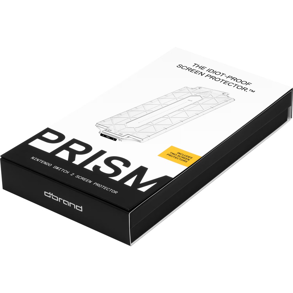dbrand - Prism 2.0 Screen Protector for Nintendo Switch 2 - Clear