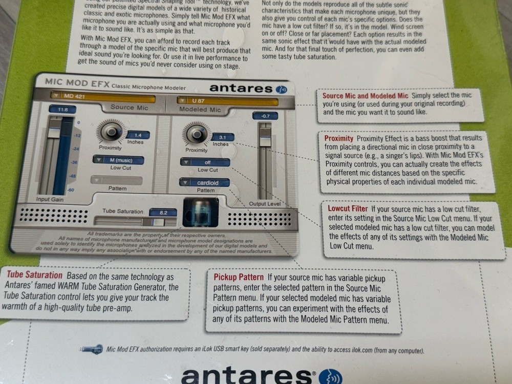 Antares Mic Mod EFX Native Software Plug In