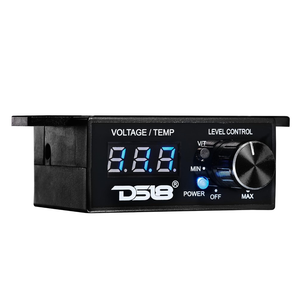 Universal Bass Knob with Volt Meter & Temp Display, Remote Amp Trigger, Digital